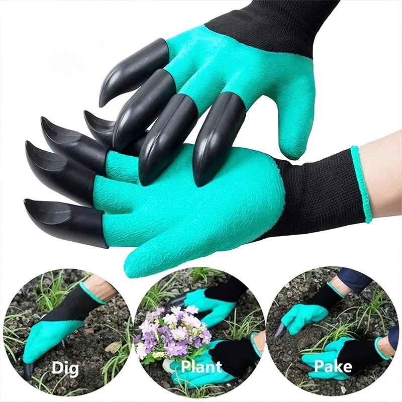 Gardening Glove Waterproof - ガーデン用手袋、耐刺傷性、防水性、耐爪傷性、耐摩耗性、地面のこすり傷、草抜き、土掘り、特殊用途
