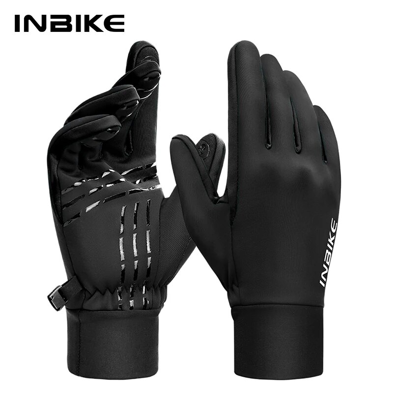 Gardening Glove Waterproof - 男性と女性のための冬のサイクリンググローブ,暖かい,サイクリング,乗馬,自転車,防水,タッチスクリーンアクセサリー
