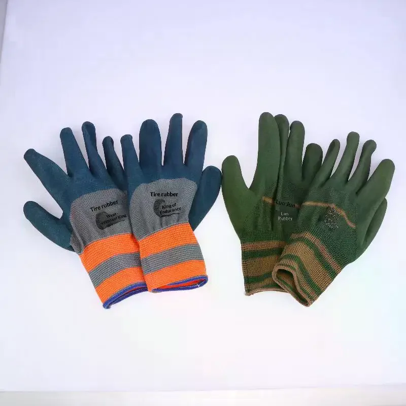 Gardening Glove Waterproof - 耐久性と防水性に優れたゴム製園芸用手袋、棘保護機能付き、バラ、サボテン、ブラックベリーの剪定に最適
