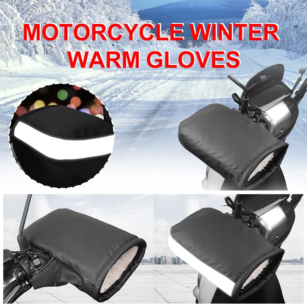 1 ペアオートバイハンドルバーマフ冬サイクリンググローブ防水 - Gardening Glove Waterproof のレビューと価格