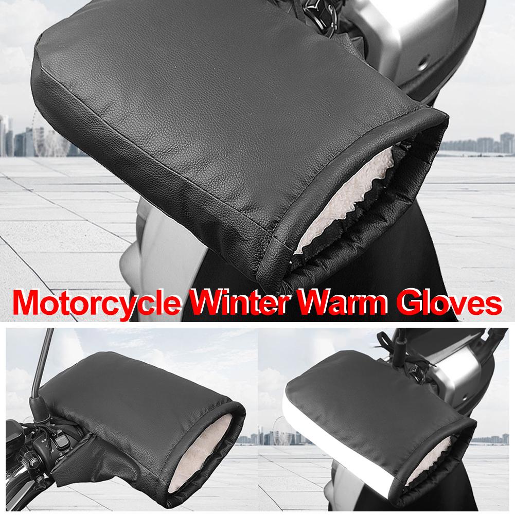 1 ペアオートバイハンドルバーマフ冬サイクリンググローブ防水 - Gardening Glove Waterproof のレビューと価格
