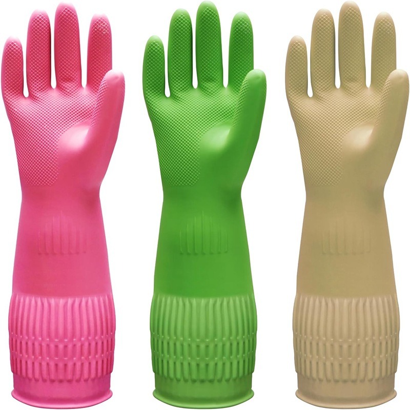 1組の、食器洗い用シリコン手袋。ゴム製で、家庭用キッチンの清 - Dish Glove Rubber のレビューと価格