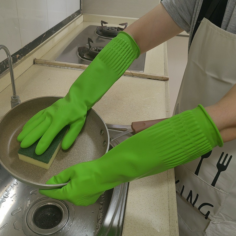 1組の、食器洗い用シリコン手袋。ゴム製で、家庭用キッチンの清 - Dish Glove Rubber のレビューと価格