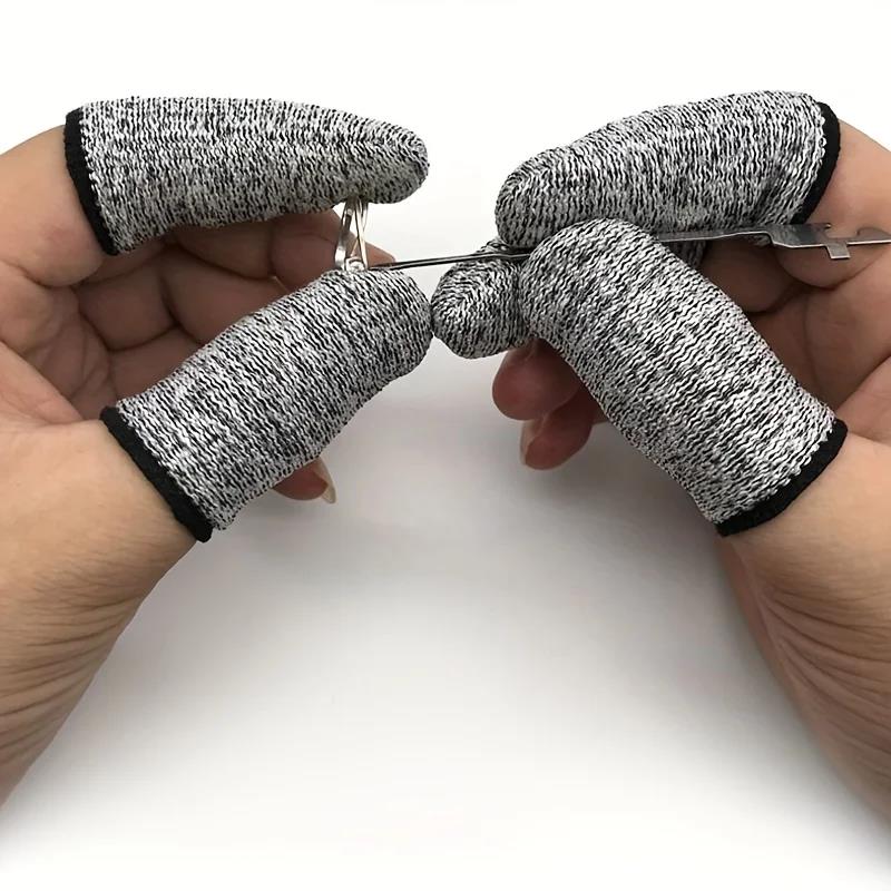 耐切創指カバー 再利用可能なハンドプロテクター キッチンや屋 - Cut Resistant Glove のレビューと価格