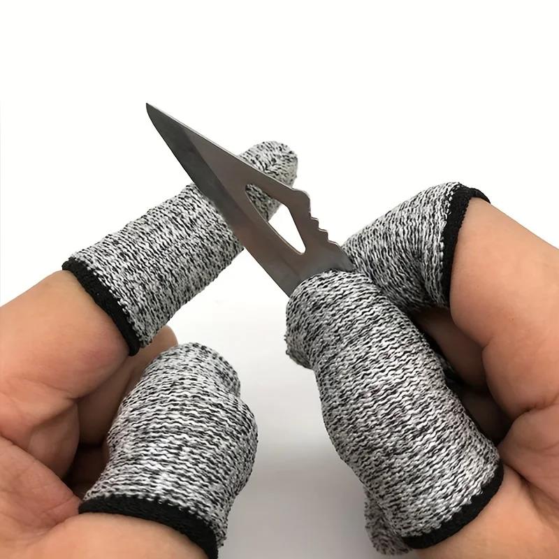 耐切創指カバー 再利用可能なハンドプロテクター キッチンや屋 - Cut Resistant Glove のレビューと価格