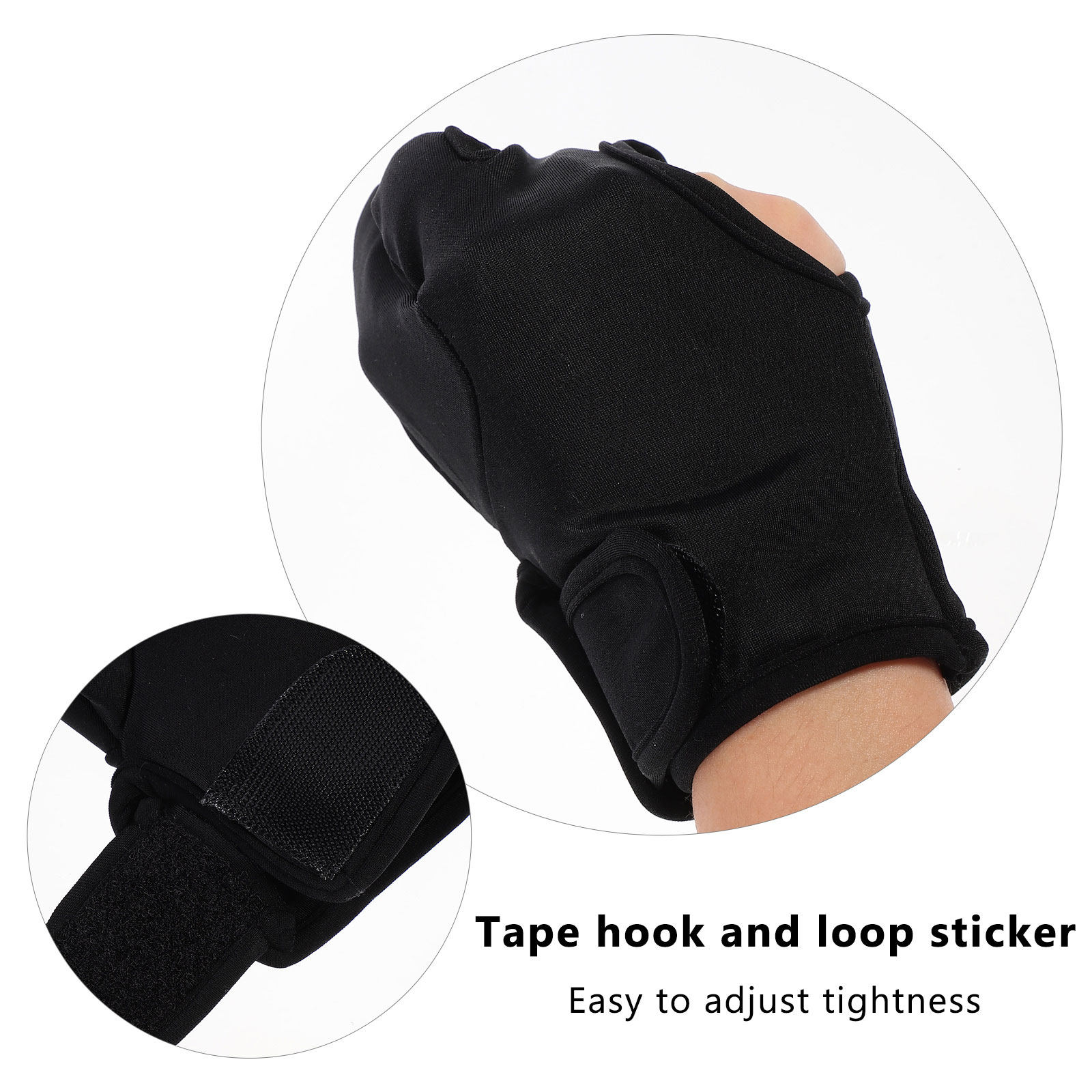 3本指ヘアスタイリンググローブ ブラック 耐熱フィンガーグロ - Heat Resistant Glove のレビューと価格