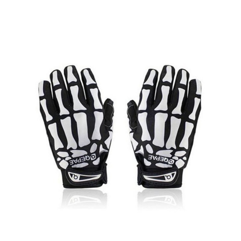 フルフィンガーグローブスケルトンプリントウォームスポーツサイ - Gardening Glove Waterproof のレビューと価格