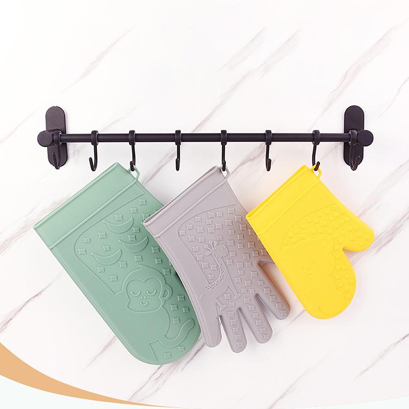 耐熱オーブン手袋 1組 シリコン製 プロフェッショナルミット - Heat Resistant Glove のレビューと価格
