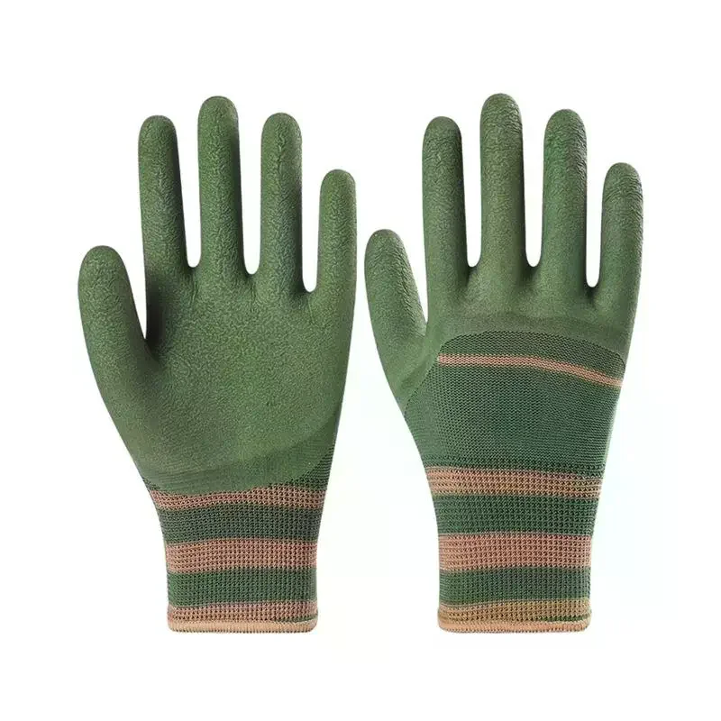 耐久性と防水性に優れたゴム製園芸用手袋、棘保護機能付き、バラ - Gardening Glove Waterproof のレビューと価格