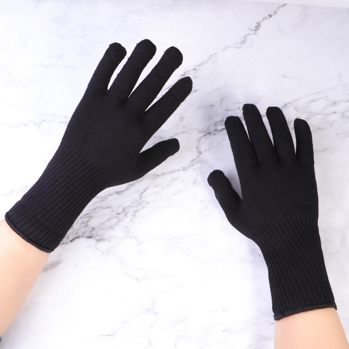 ヘアアイロン、ストレートアイロン、カールアイロン、ヘアドライ - Heat Resistant Glove のレビューと価格