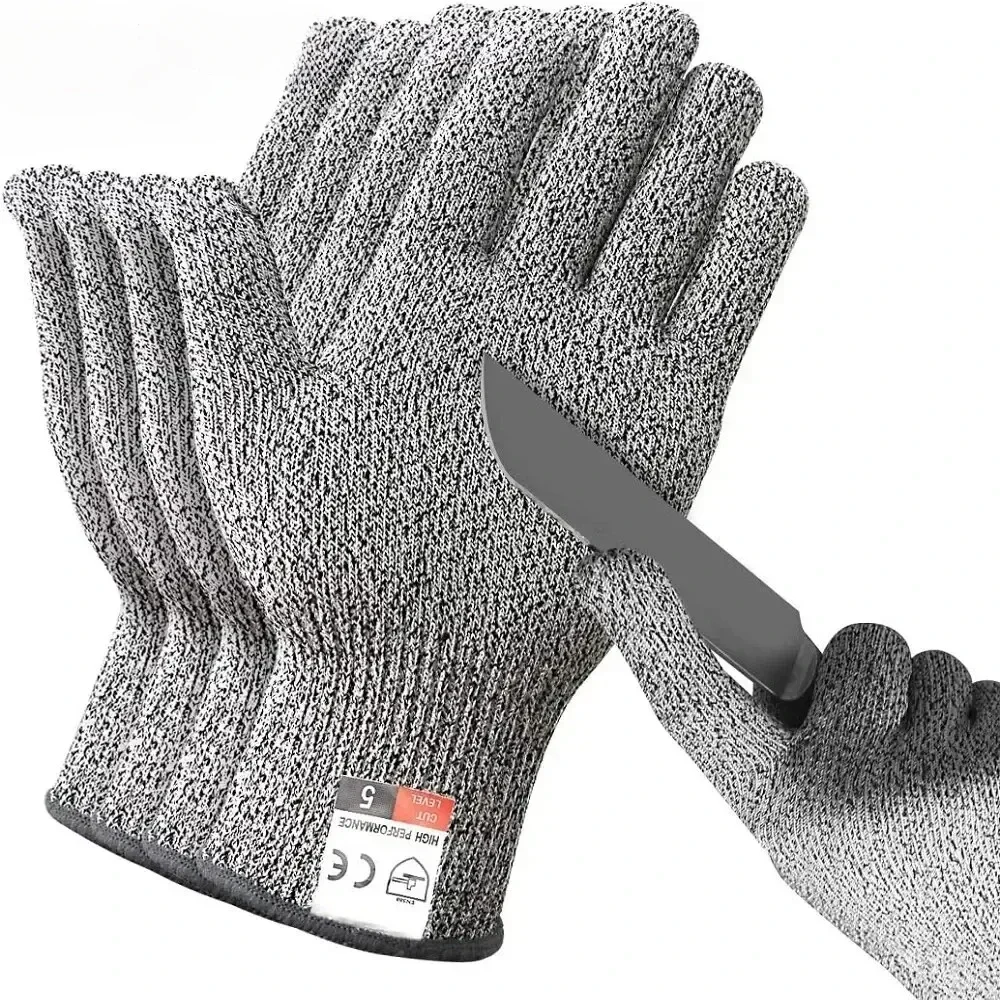 高レベルの保護性能を備えた、耐切創性の高いキッチン用手袋。魚 - Cut Resistant Glove のレビューと価格